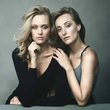 Vanity Fair inspired couple portrait by Michael Schacht